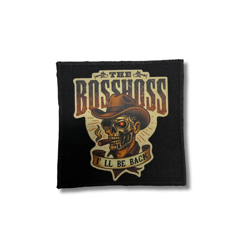 "I´ll be back" Aufnäh Patch