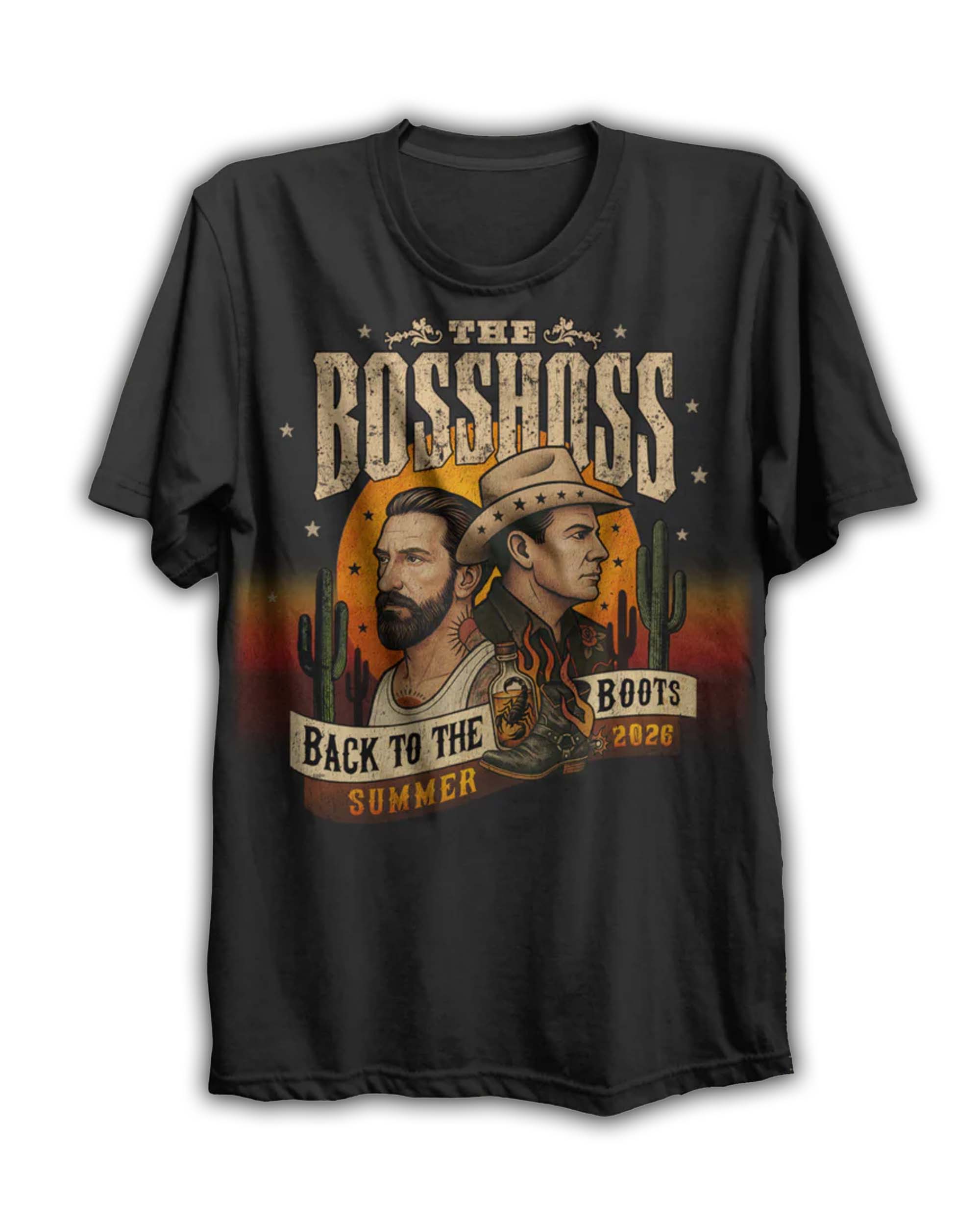 Tour Shirt 2026 Back To The Boots