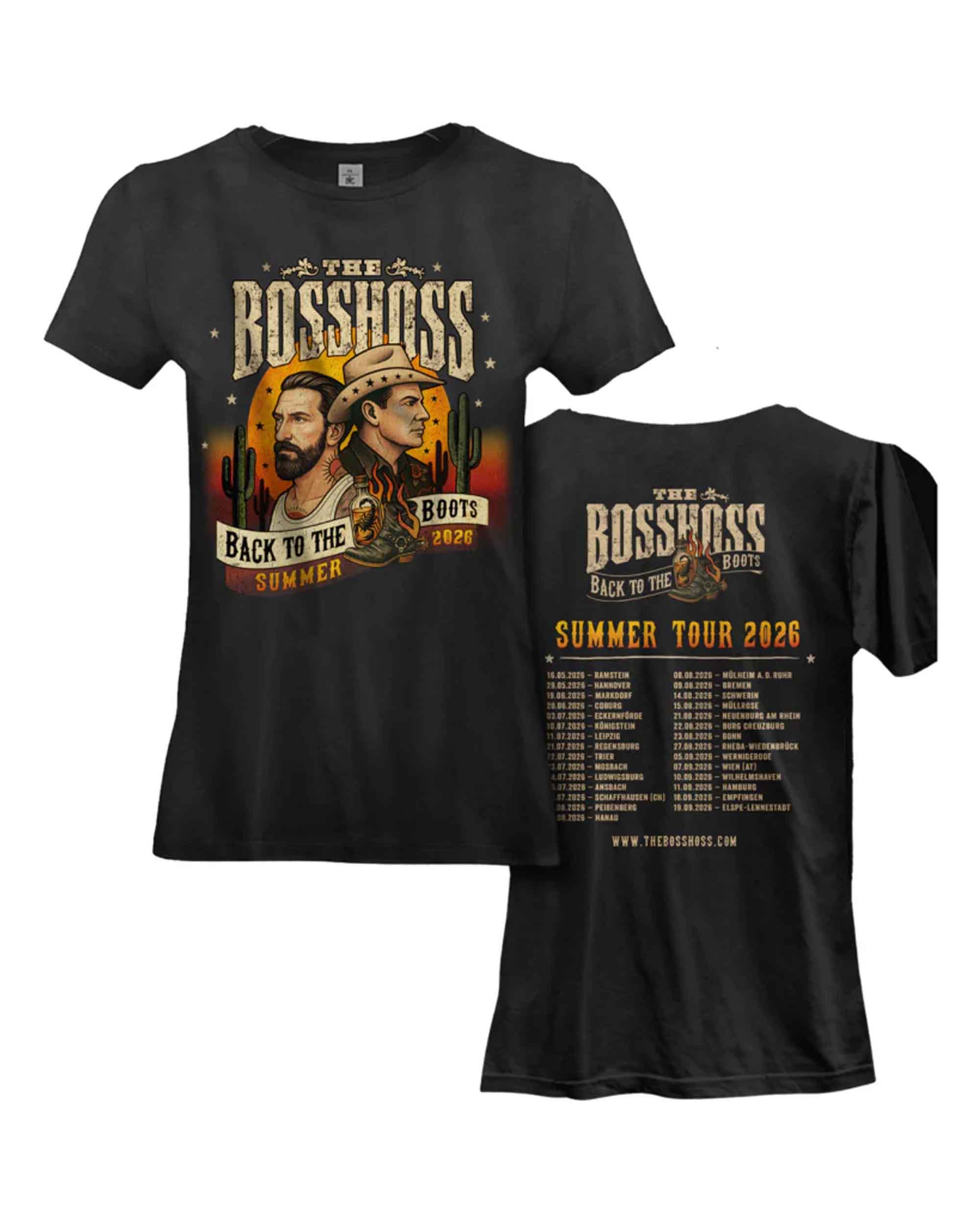 Girly Tour Shirt 2026 Back To The Boots