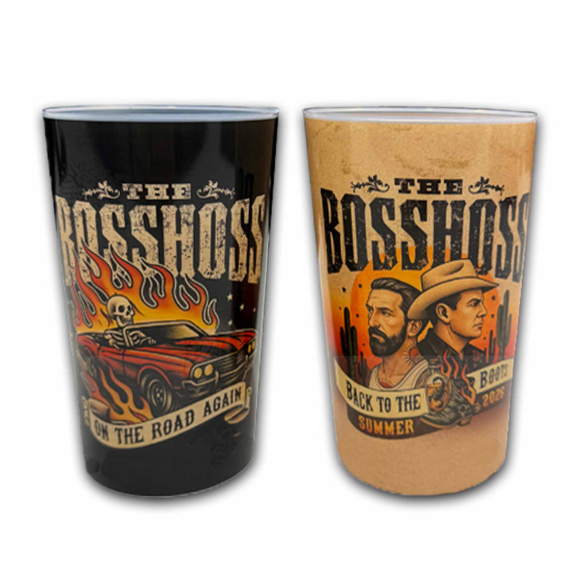 Back to the Boots Tour Becher Set