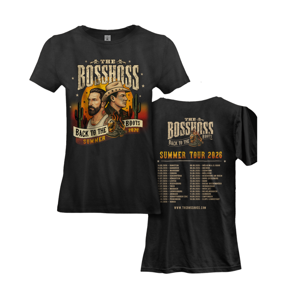 Girly Tour Shirt 2026 Back To The Boots