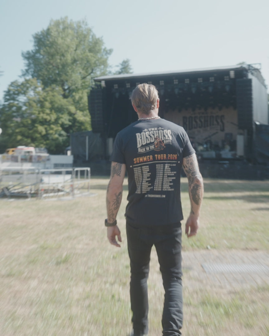Tour Shirt 2026 Back To The Boots